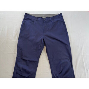 Eddie Bauer Microfiber Jean Style Men's Chino Tech Pants. Navy, 34X31. EUC!!